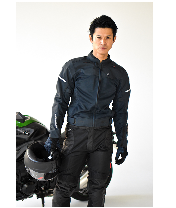 超目玉 コミネ(KOMINE) バイク用 JK-158 プロテクトライダーメッシュ ...