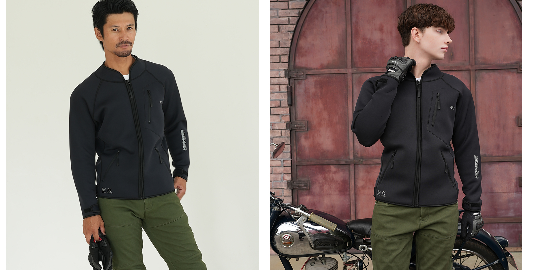 JK-631 ENIGMA Light Wetsuite Jacket