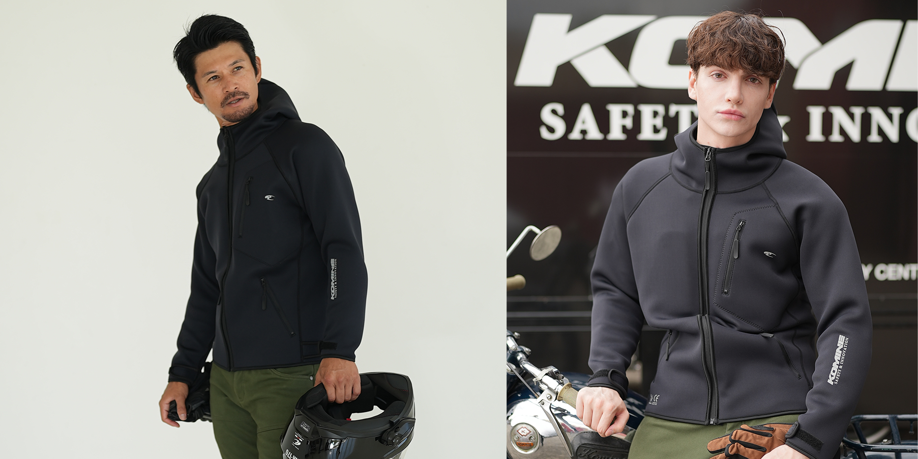 JK-632 ENIGMA Light Wetsuite Hoodie