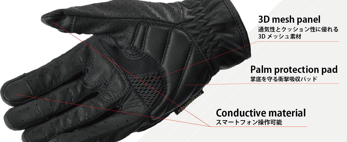 箱あり フェティコ FETICO SHORT GROVES レザー グローブ 黒 6D1A1077_1400x_61c323b4-49b1-