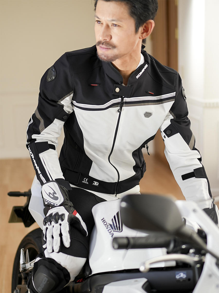 コミネ公式】JK-178 R-SPEC ハーフメッシュジャケット | KOMINE