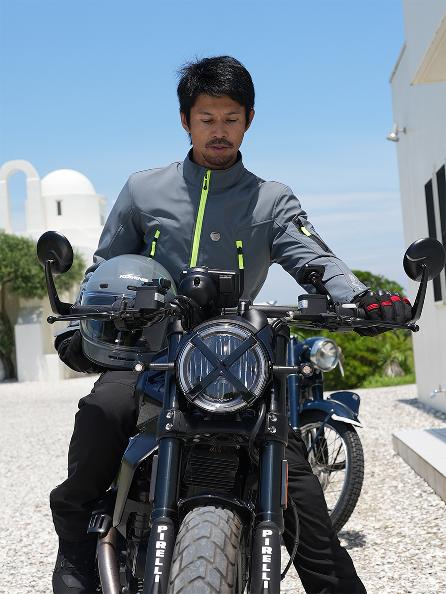 コミネプロテクトソフトシェルサーマルジャケット トゥオーノ Black