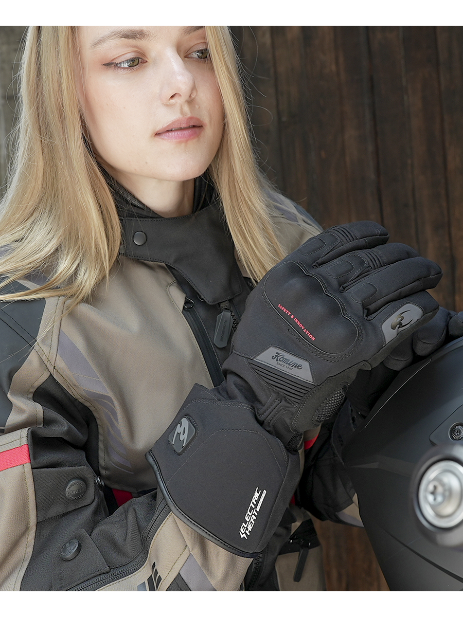 コミネ公式】EK-219 プロテクトモーターサイクルヒートグローブセット