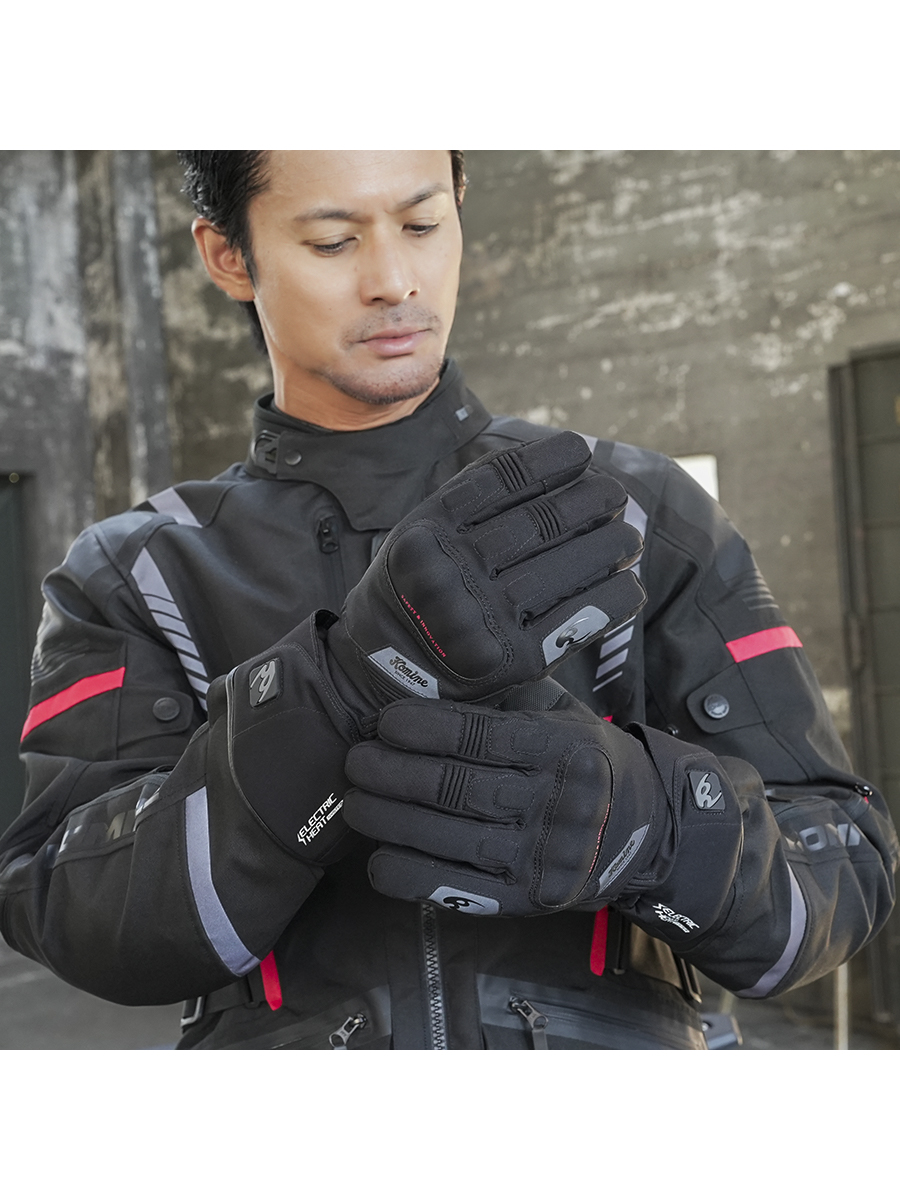 コミネ公式】EK-219 プロテクトモーターサイクルヒートグローブ