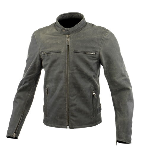 LJ-538 Vented Single Riders Leather jacket